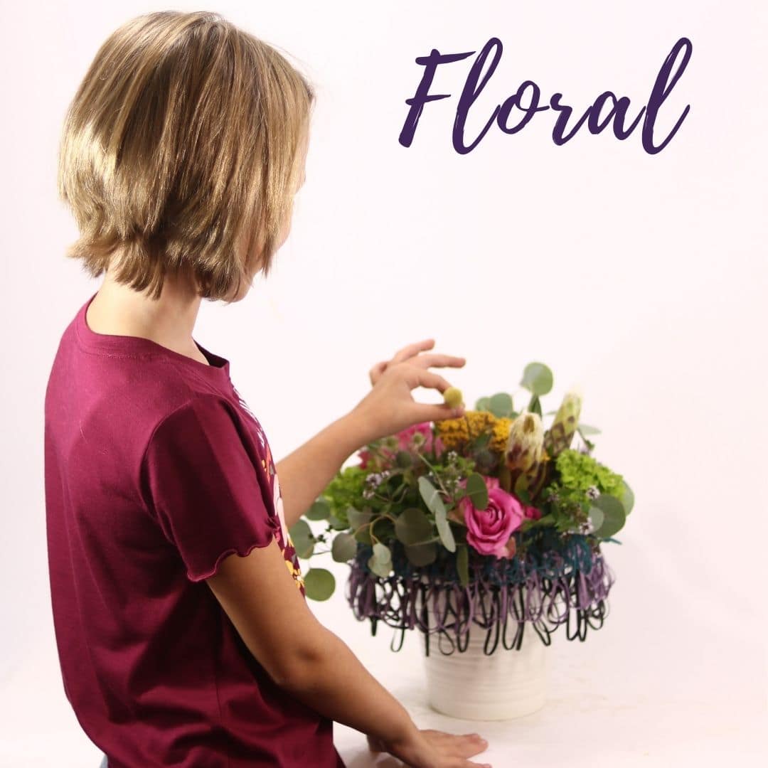 Floral design for kids Floral design for kids