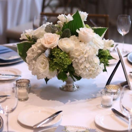white Low Centerpiece
