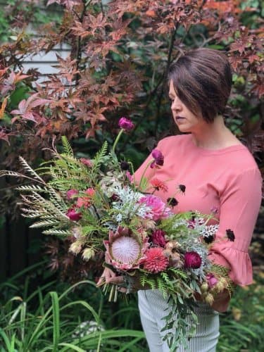Pink flowers