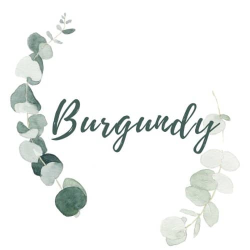 Wedding Burgundy